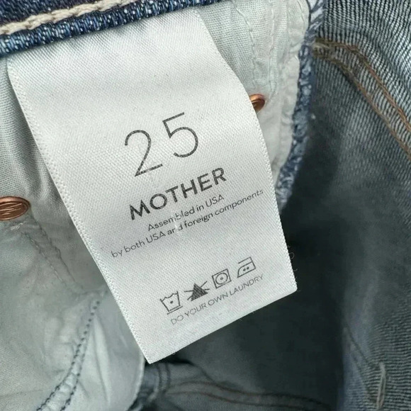 MOTHER The Tomcat in Seriously Truce Size 25 jeans B1522 - Picture 7 of 7
